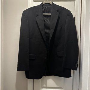 Chaps Men's Sport Coat Jacket Dark Navy Size 42R